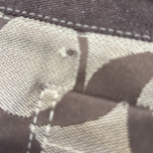 Coach Handbag Brown Purse Signature Logo - Picture 12 of 12